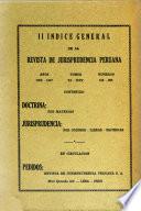 Revista de jurisprudencia peruana