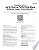 Revista de la Academia Colombiana de Ciencias Exactas, Físicas y Naturales