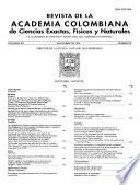 Revista de la Academia Colombiana de Ciencias Exactas, Físicas y Naturales