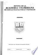 Revista de la Academia Colombiana de Ciencias Exactas, Físicas y Naturales