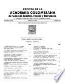 Revista de la Academia Colombiana de Ciencias Exactas, Físicas y Naturales