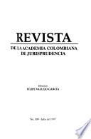 Revista de la Academia Colombiana de Jurisprudencia
