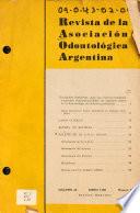 Revista de la Asociación odontológica argentina