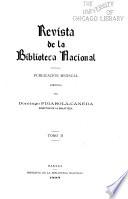 Revista de la Biblioteca nacional