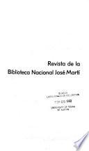 Revista de la Biblioteca Nacional José Marti
