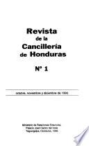 Revista de la Cancillería de Honduras