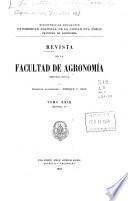 Revista de la Facultad de Agronomía