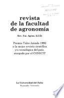 Revista de la Facultad de Agronomía