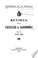 Revista de la Facultad de Agronomía