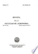 Revista de la Facultad de Agronomía