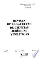 Revista de la Facultad de Ciencias Jurídicas y Políticas