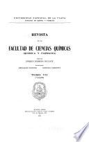 Revista de la Facultad de ciencias químicas (química y farmacia) ...