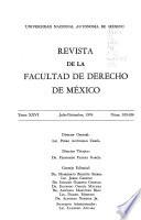 Revista de la Facultad de Derecho de México