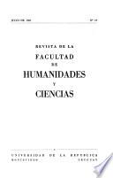 Revista de la Facultad de Humanidades y Ciencias