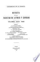 Revista de la Facultad de Letras y Ciencias