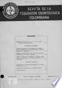 Revista de la Federación Odontologica Colombiana