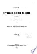 Revista de la instrucción pública mexicana