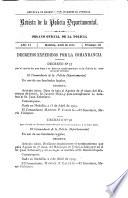 Revista de la Policía Departamental
