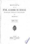 Revista de la Real Academia de Ciencias Exactas, Físicas y Naturales de Madrid