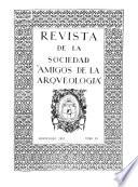 Revista de la Sociedad Amigos de la Arqueología.