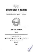 Revista de la Sociedad Cubana de Ingenieros