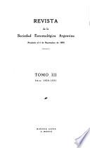 Revista de la Sociedad Entomológica Argentina