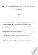 Revista de la Sociedad Geológica de España