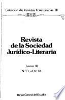 Revista de la Sociedad juridico-literaria