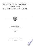 Revista de la Sociedad Mexicana de Historia Natural