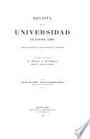 Revista de la Universidad de Buenos Aires