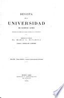 Revista de la Universidad de Buenos Aires