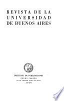 Revista de la Universidad de Buenos Aires