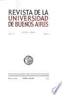 Revista de la Universidad de Buenos Aires