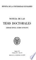 Revista de la Universidad de Madrid