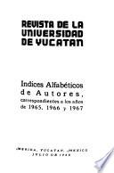 Revista de la Universidad de Yucatán