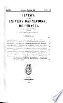 Revista de la Universidad Nacional de Cordoba