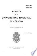 Revista de la Universidad Nacional de Cordoba