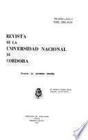 Revista de la Universidad Nacional de Cordoba