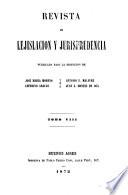Revista de legislación y jurisprudencia