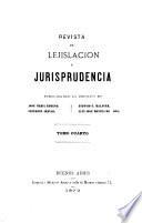 Revista de legislación y jurisprudencia