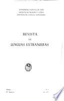 Revista de lenguas extranjeras