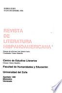 Revista de literatura hispanoamericana