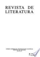 Revista de literatura