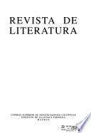 Revista de literatura