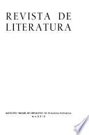 Revista de literatura