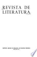 Revista de literatura