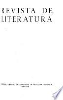 Revista de literatura