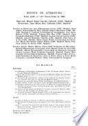Revista de literatura