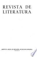 Revista de literatura