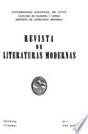 Revista de literaturas modernas